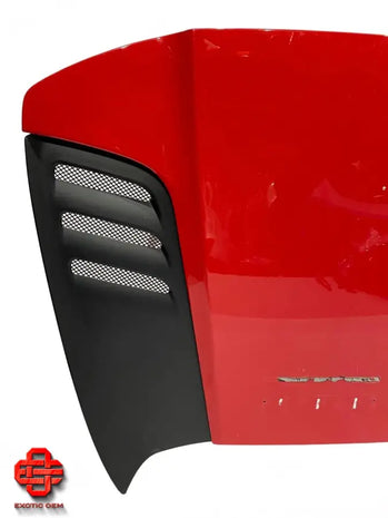 FERRARI F8 SPIDER REAR HOOD REAR LID BONNET RED
