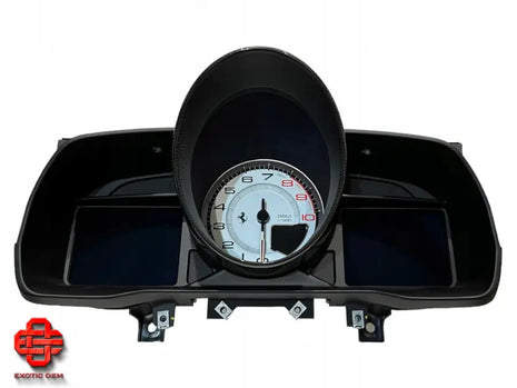 FERRARI F8 SPIDER TRIBUTO CARBON CLOCK ODOMETER