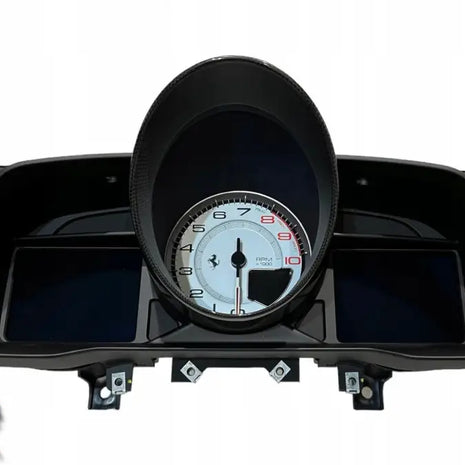 FERRARI F8 SPIDER TRIBUTO CARBON CLOCK ODOMETER