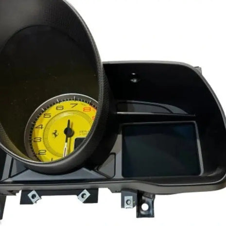 FERRARI F8 SPIDER TRIBUTO CARBON CLOCK ODOMETER