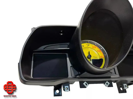 FERRARI F8 SPIDER TRIBUTO CARBON SPEEDOMETER INSTRUMENT PANEL SPEEDOMETER