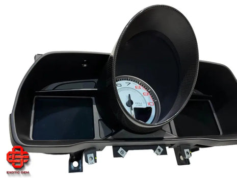 FERRARI F8 SPIDER TRIBUTO CARBON SPEEDOMETER INSTRUMENT PANEL SPEEDOMETER