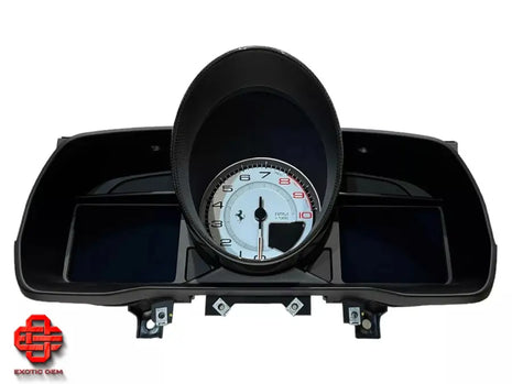 FERRARI F8 SPIDER TRIBUTO CARBON SPEEDOMETER INSTRUMENT PANEL SPEEDOMETER