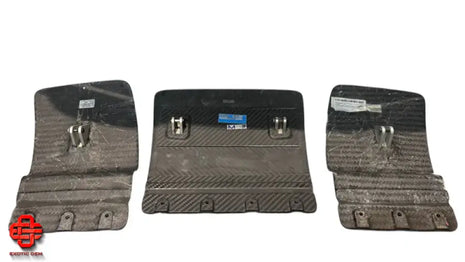 FERRARI F8 TRIBUTO FLAPS FOR F8 REAR DIFFUSER CARBON OEM