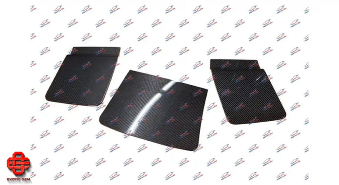 FERRARI F8 TRIBUTO FLAPS FOR F8 REAR DIFFUSER CARBON OEM
