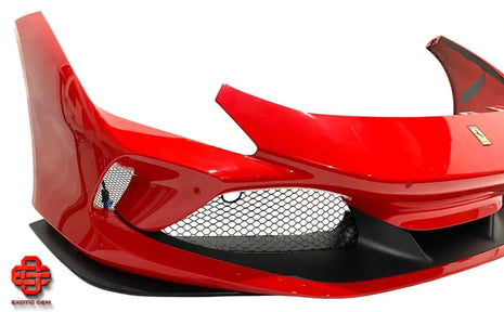 FERRARI F8 TRIBUTO FRONT BUMPER RED