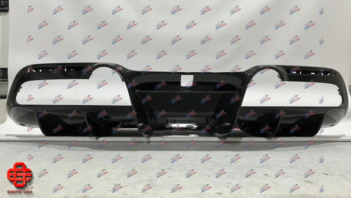 FERRARI F8 TRIBUTO REAR BUMPER WITH CARBON REAR DIFFUSER
