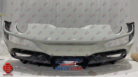 FERRARI F8 TRIBUTO REAR BUMPER WITH REAR DIFFUSER