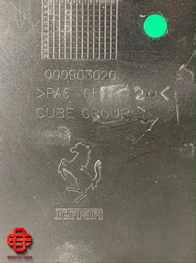 FERRARI F8 TRIBUTO REAR COVER BLACK