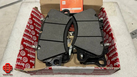FERRARI F8 TRIBUTO SPIDER BRAKE PADS WITH SPRING OEM