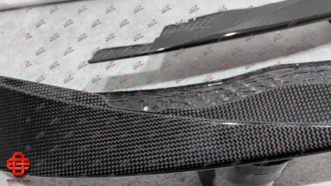 FERRARI F8 TRIBUTO SPIDER FRONT LIP CARBON L + R