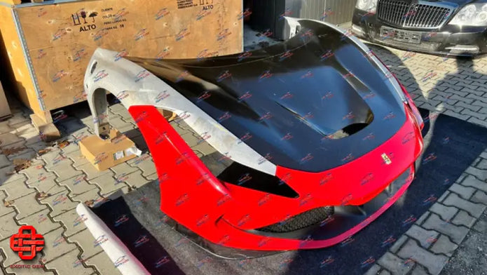 FERRARI F8 TRIBUTO SPIDER FULL FRONT END COMPLETE