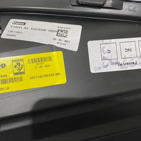 FERRARI F8 TRIBUTO SPIDER LEFT HEADLIGHT OEM