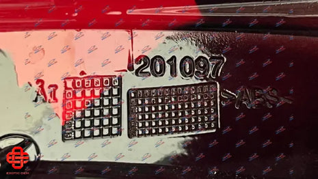 FERRARI F8 TRIBUTO / SPIDER MIRROR COVER FOR CAMERA VERSION