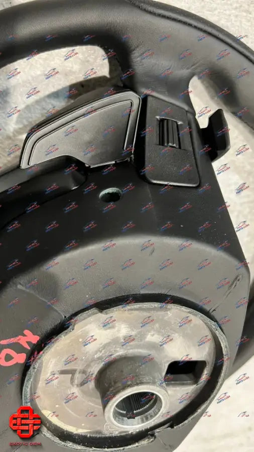 FERRARI F8 TRIBUTO STEERING WHEEL LEATHER OEM