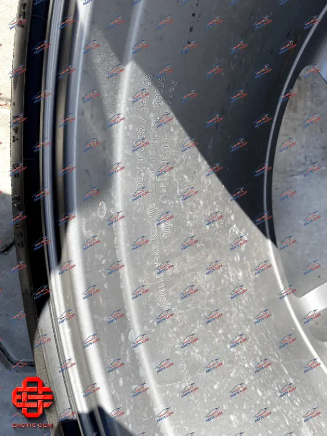 FERRARI F8 WHEELS SET 20 INCH FORGED MATTE CORSA GRAY