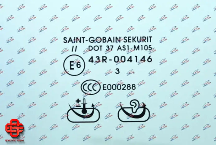 FERRARI FF WINDSHIELD FOR GENEVA VERSION