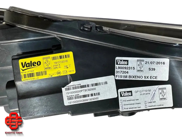 FERRARI GTC4 LEFT HEADLIGHT