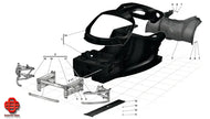 FERRARI LA FERRARI FRONT FRAME CHASSIS OEM