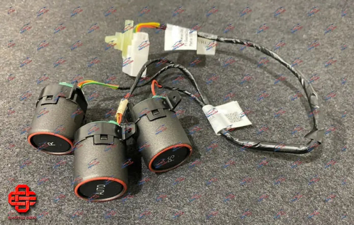 FERRARI LA FERRARI GEARBOX CONTROL PANEL RED USA VERSION,