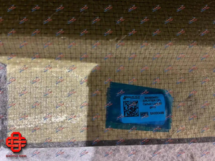 FERRARI MONZA CARBON FRONT LIP OEM