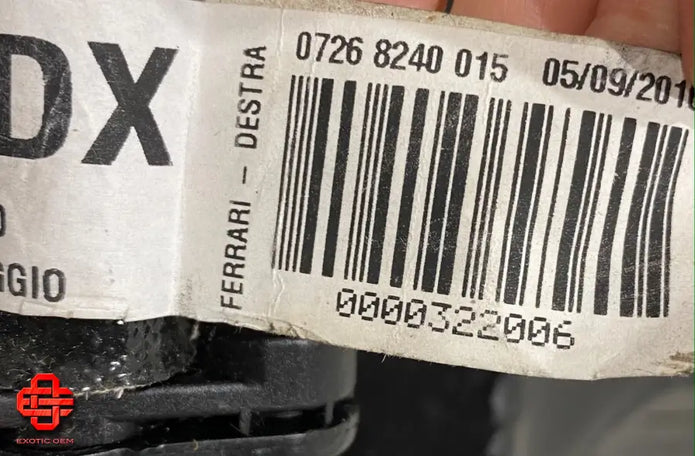 FERRARI OIL TANK OIL PANS OIL TANK