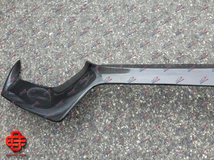 FERRARI PISTA FRONT LIP CENTER SPOILER CARBON FIBER