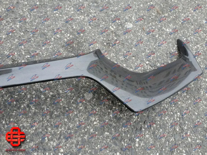 FERRARI PISTA FRONT LIP CENTER SPOILER CARBON FIBER