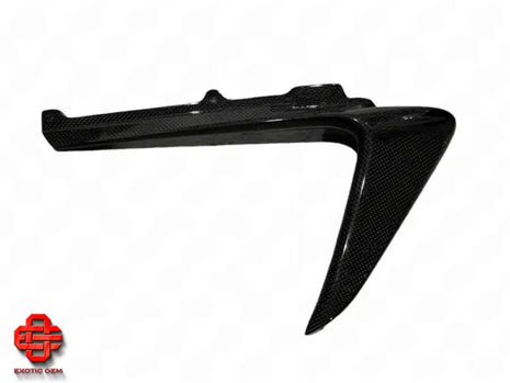 FERRARI PISTA LH LATERAL UNDER-CHIN ELEMENT CARBON