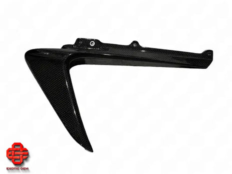 FERRARI PISTA RH LATERAL UNDER-CHIN ELEMENT CARBON