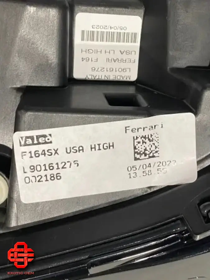 FERRARI PORTOFINO LEFT HEADLIGHT LAMP