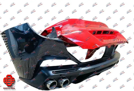 FERRARI PORTOFINO REAR BUMPER WITH REAR TRUNK COMPLETE WITH EXHAUST TIPS