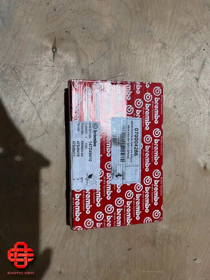 FERRARI PORTOFINO ROMA BRAKE PADS SET / BRAKE PADS SET