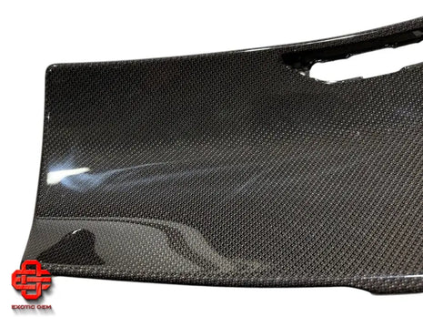 FERRARI PUROSANGUE REAR PANEL COVER R CARBON BLACK BADGE
