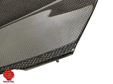 FERRARI PUROSANGUE REAR PANEL COVER R CARBON BLACK BADGE