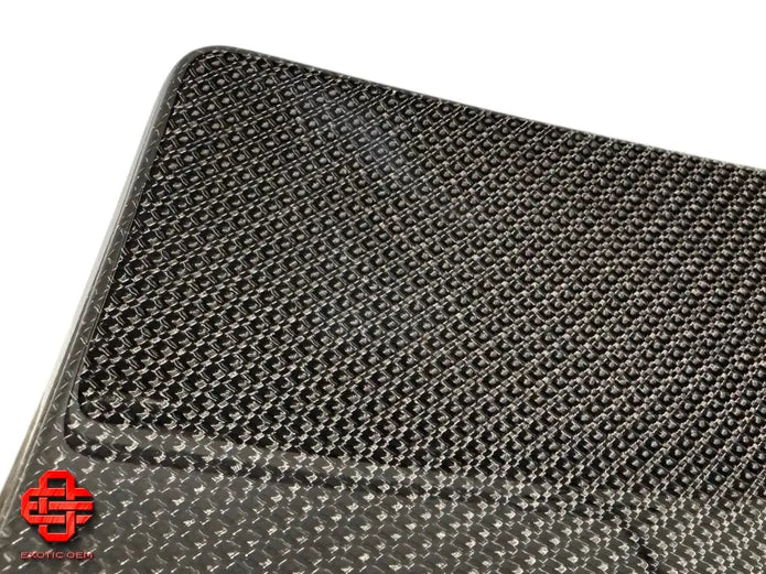 FERRARI PUROSANGUE REAR PANEL COVER R CARBON BLACK BADGE