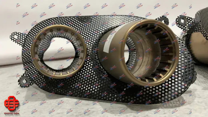 FERRARI ROMA EXHAUST GOLD TIPS