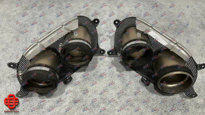 FERRARI ROMA EXHAUST GOLD TIPS