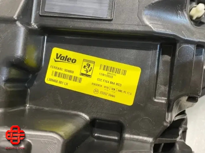 FERRARI ROMA HEADLIGHT LEFT HEADLIGHT LAMP