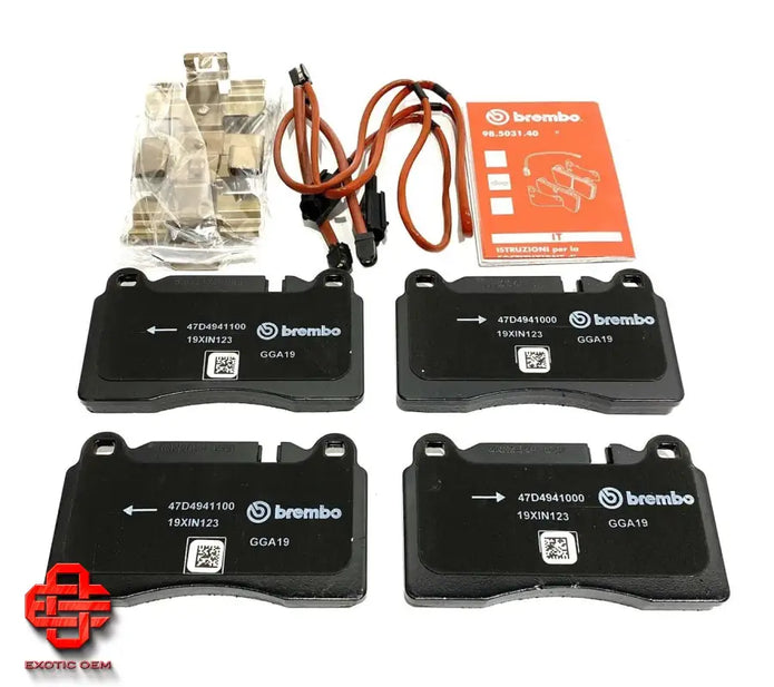 FERRARI ROMA PORTOFINO REAR BRAKE PAD KIT OF REAR PAD SET PADS