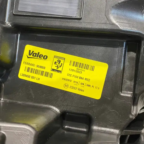 FERRARI ROME LH HEADLIGHT US SPEC OEM