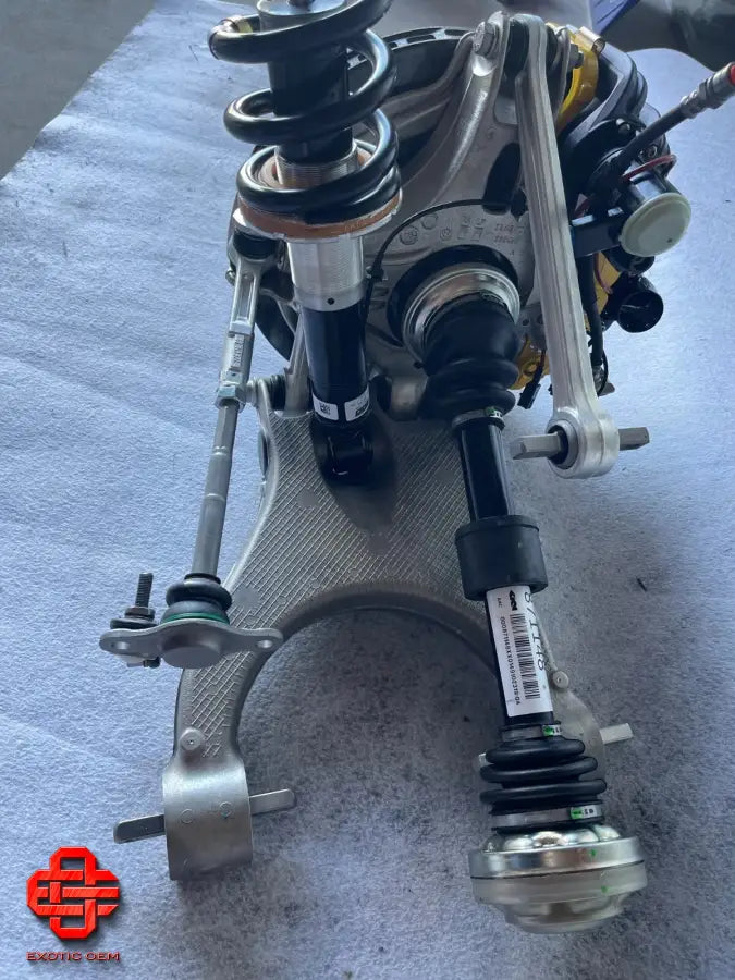 FERRARI SF90 296 REAR LEFT SUSPENSION WISHBONE HUB ARMS SUSPENSION