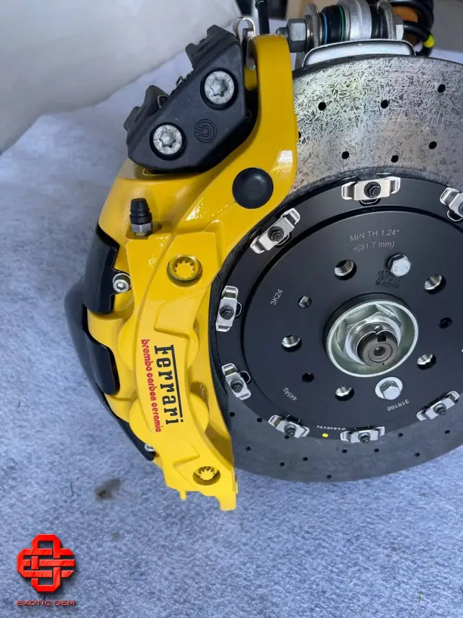 FERRARI SF90 296 REAR LEFT SUSPENSION WISHBONE HUB ARMS SUSPENSION