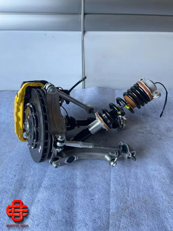 FERRARI SF90 296 REAR LEFT SUSPENSION WISHBONE HUB ARMS SUSPENSION