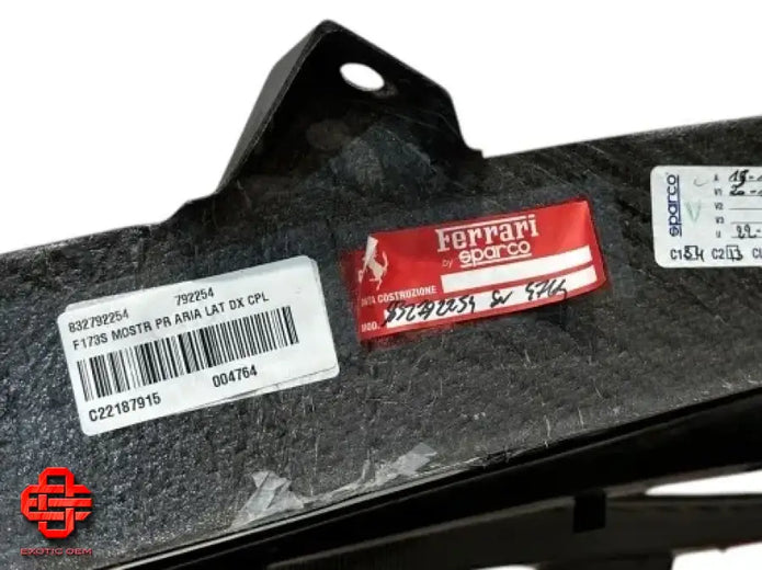 FERRARI SF90 CARBON AIR DUCT COVER INTAKE