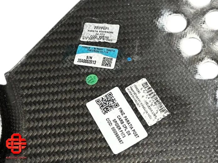 FERRARI SF90 CARBON ENGINE COVER