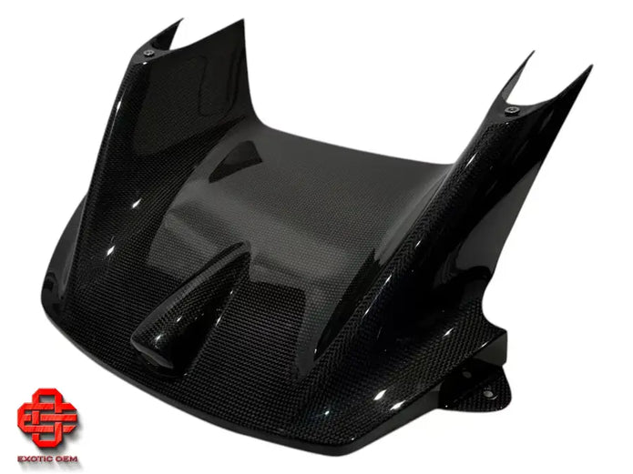 FERRARI SF90 CARBON FRONT COVER FRONT SPOILER CENTER COVER