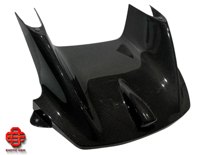 FERRARI SF90 CARBON FRONT COVER FRONT SPOILER CENTER COVER