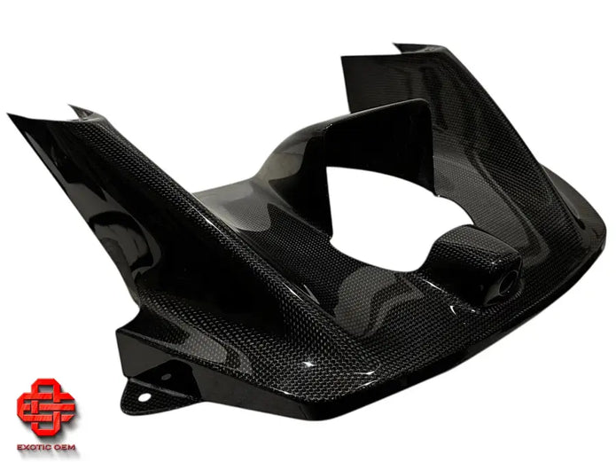 FERRARI SF90 CARBON FRONT COVER FRONT SPOILER CENTER COVER