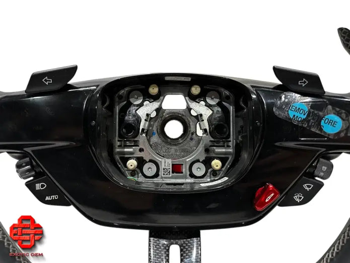 FERRARI SF90 CARBON LEATHER STEERING WHEEL